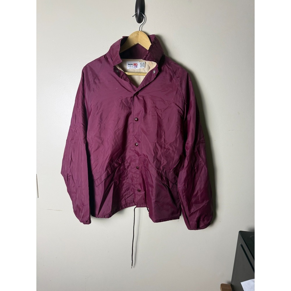 King Louie‎ Vintage Pro Fit Washington Boosters Windbreaker Jacket Men's M Red